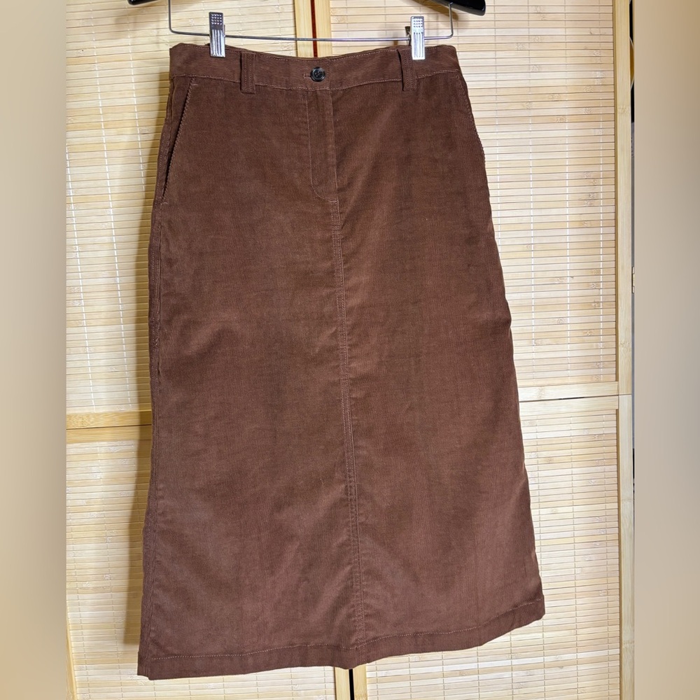 Sunday Best Chocolate Brown Pencil Skirt